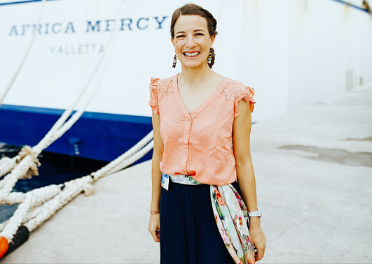 Anouck Lehmann, Chief Steward.