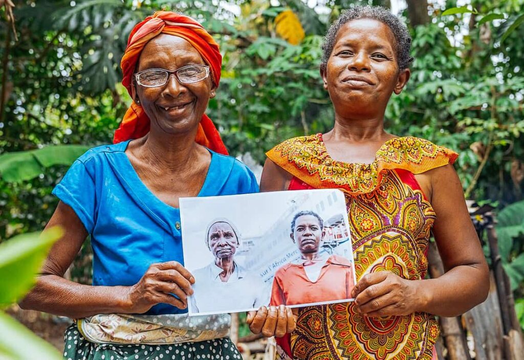 Patients Germaine and Marie-Jeanne