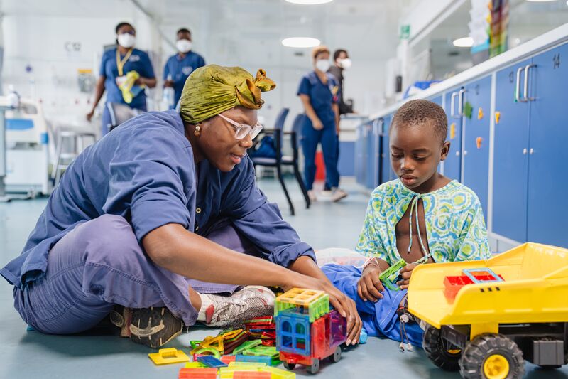 First surgery Ghana