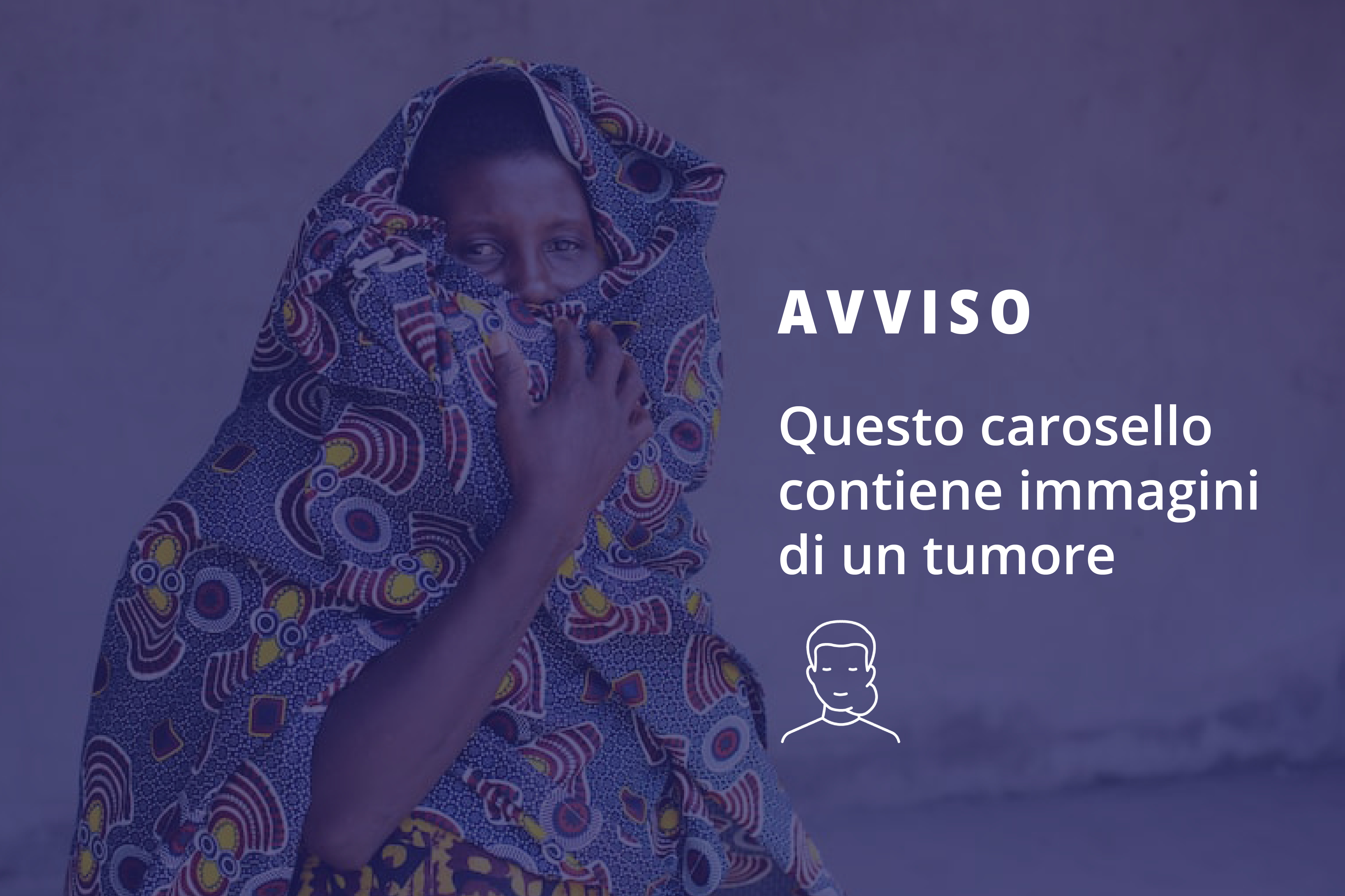 Avviso: foto di tumore