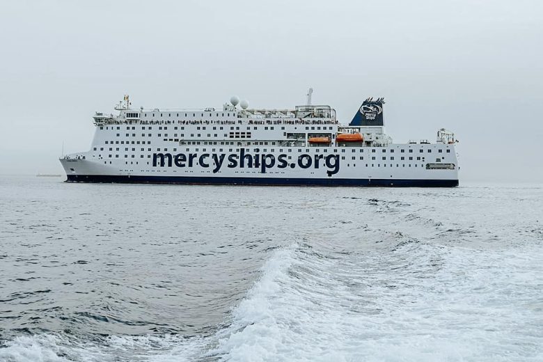 Global Mercy mission Senegal sailing